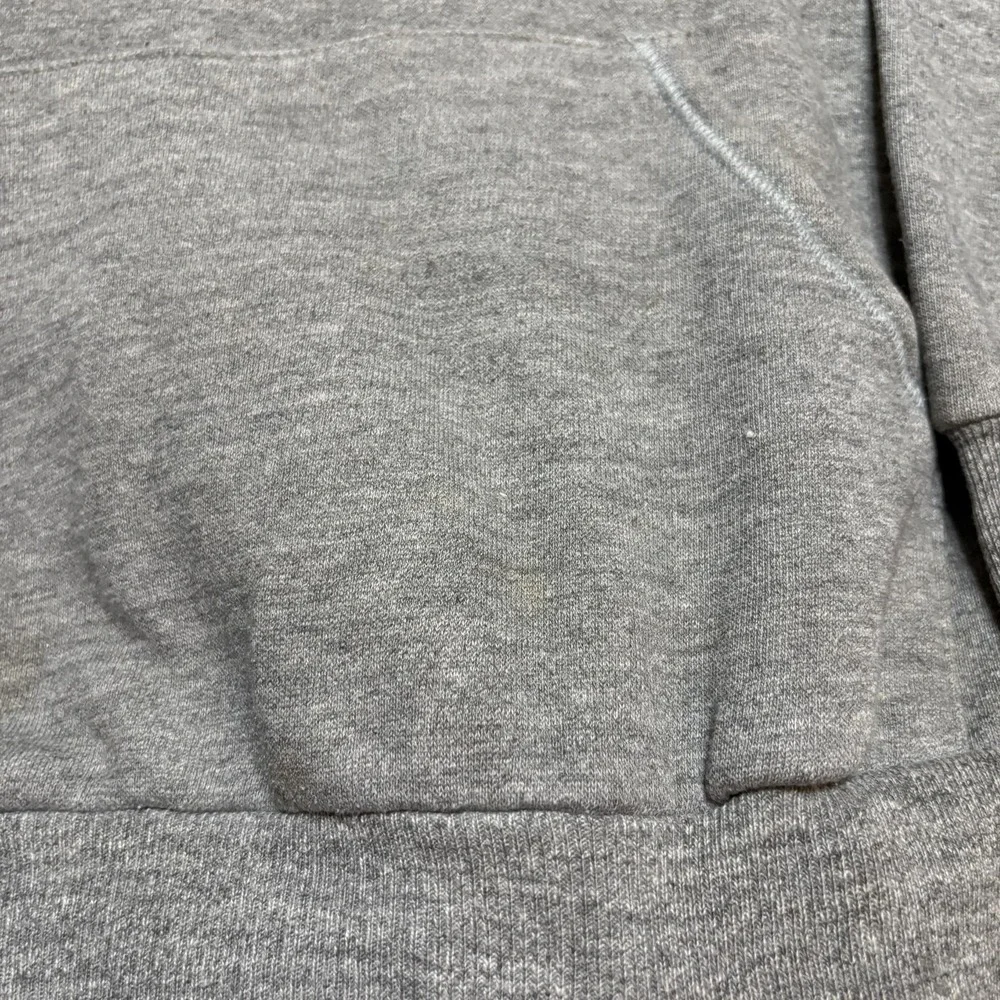 Vtg 80s Levi's Hoodie Sweatshirt Mens Medium Gray Made USA Chest Logo White Tab